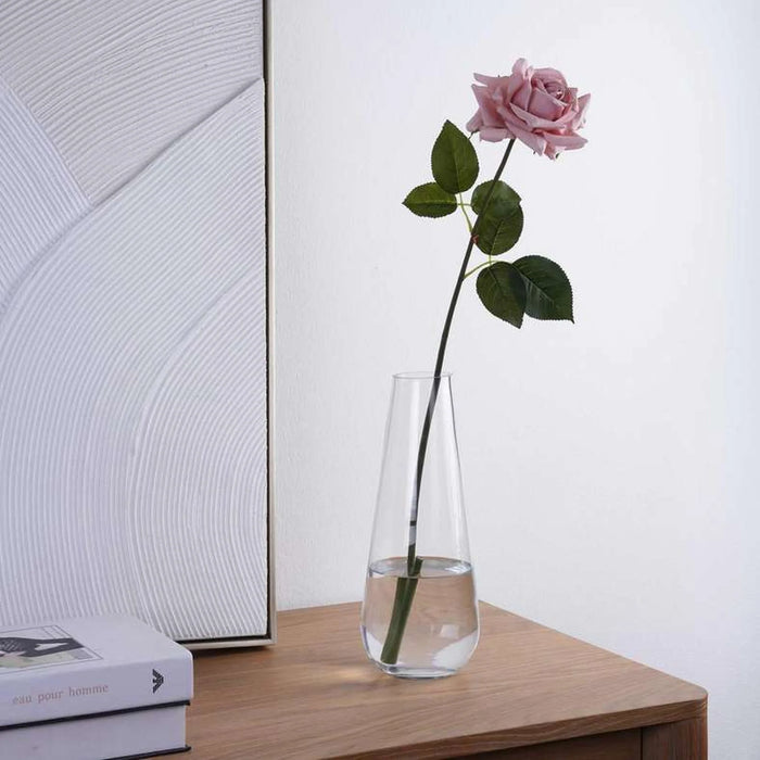 Real Touch Rose Flower Stick 74Cm - Pink