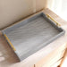 Reece Faux Leather Decor Tray With Handles 52X38X6.5Cm - Multi Pan Home