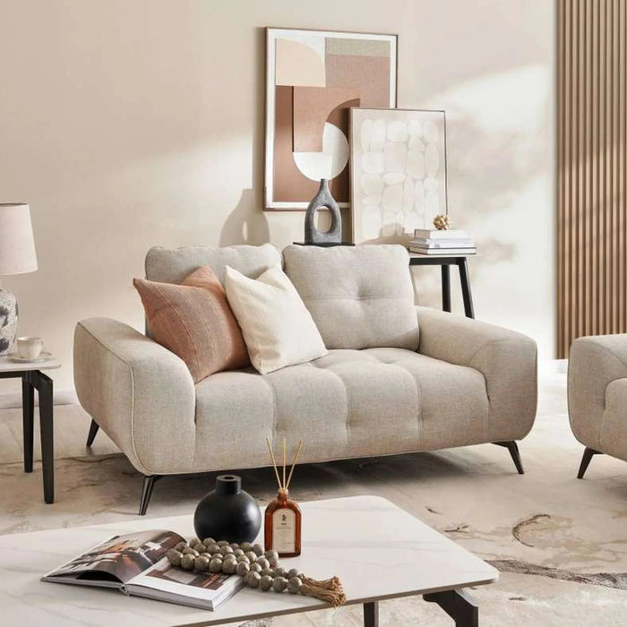 Reedo 2 Seater Sofa - Beige