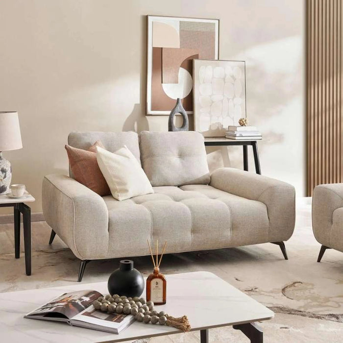Reedo 2 Seater Sofa - Beige