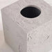 Reef Resin Tissue Box - Stone Grey Pan Home