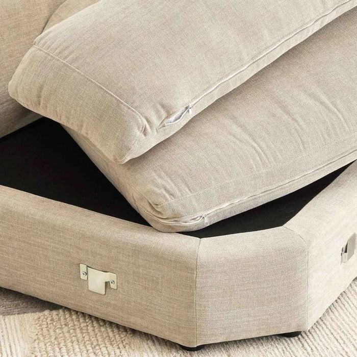 Reem Corner Modular Sofa Wedge- Beige