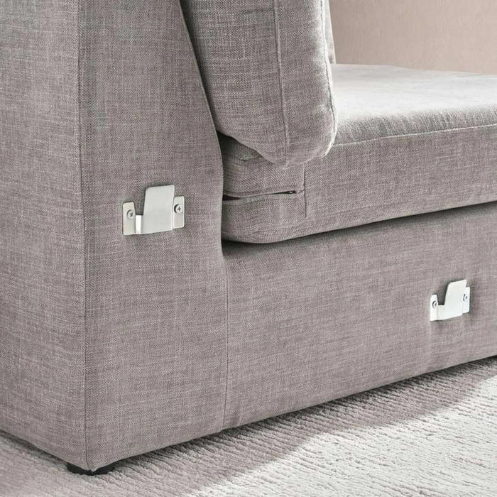 Reem Corner Modular Sofa Wedge- Grey