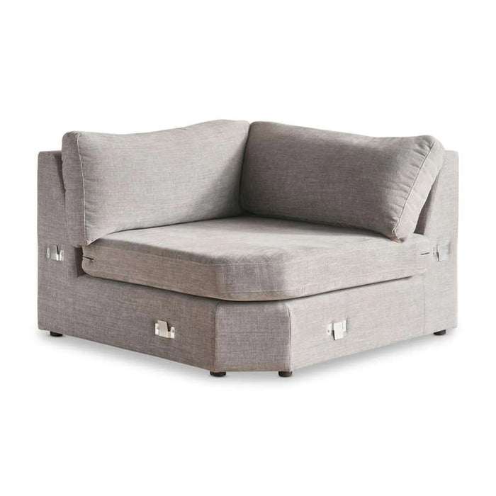 Reem Corner Modular Sofa Wedge- Grey
