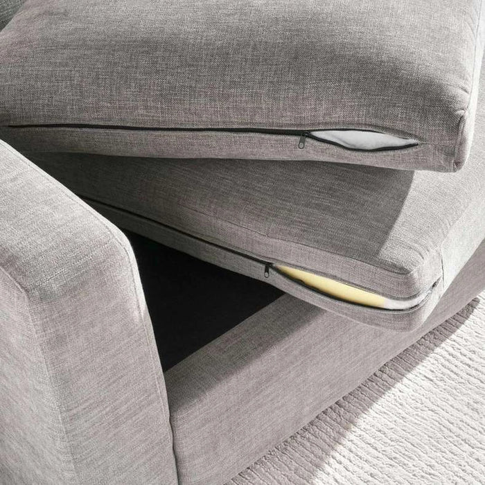 Reem Left Arm Sofa - Grey