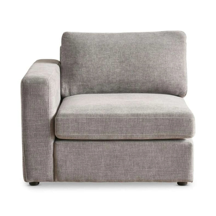 Reem Left Arm Sofa - Grey