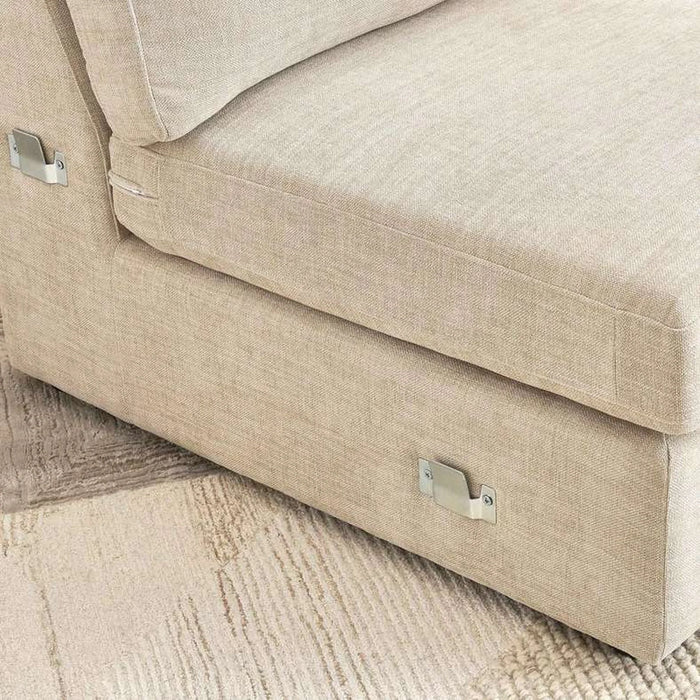 Reem Right Arm Sofa- Beige