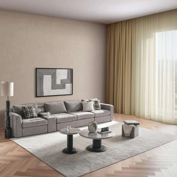 Reem Right Arm Sofa - Grey