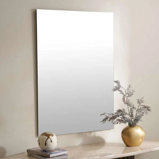 Reflection Frameless Rectangle Wall Mirror 76.2X2X106.7Cm - Clear Pan Home