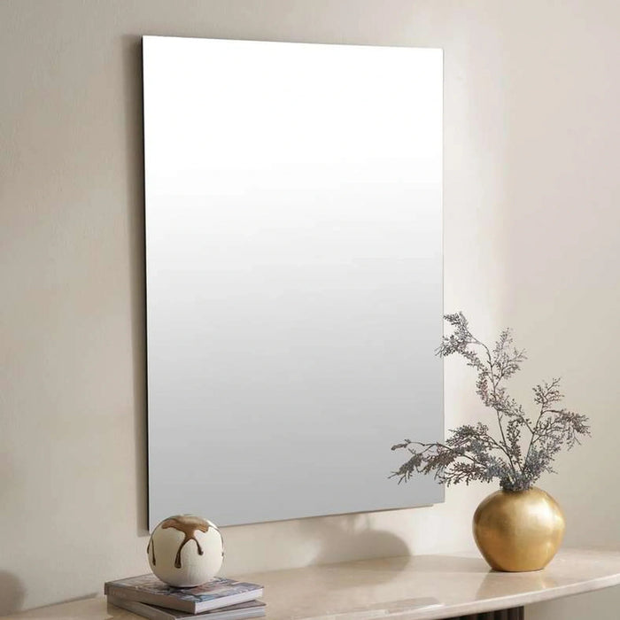 Reflection Frameless Rectangle Wall Mirror 76.2X2X106.7Cm - Clear Pan Home