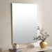 Reflection Frameless Rectangle Wall Mirror 76.2X2X106.7Cm - Clear Pan Home