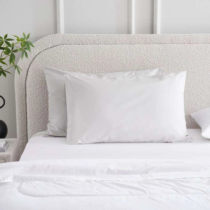 Reflection Home 230 Tc Percale 2-Piece Pillowcase Set 50X75Cm - Grey
