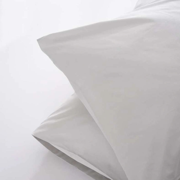Reflection Home 230 Tc Percale 2-Piece Pillowcase Set 50X75Cm - Grey