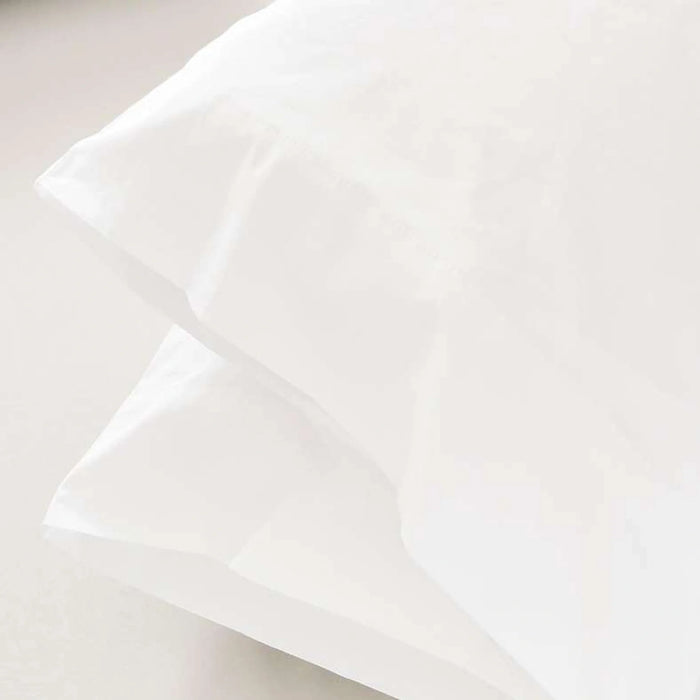 Reflection Home 230 Tc Percale 2-Piece Pillowcase Set 50X75Cm - White