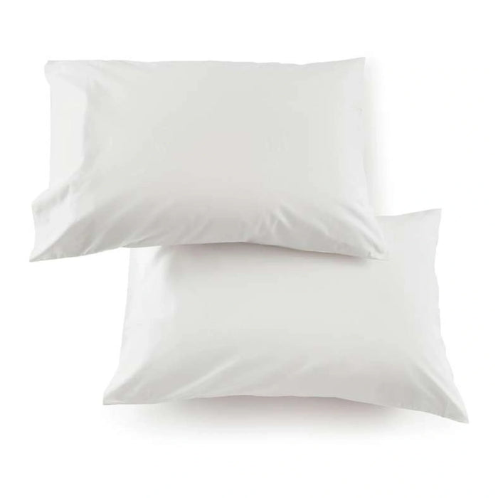 Reflection Home 230 Tc Percale 2-Piece Pillowcase Set 50X75Cm - White