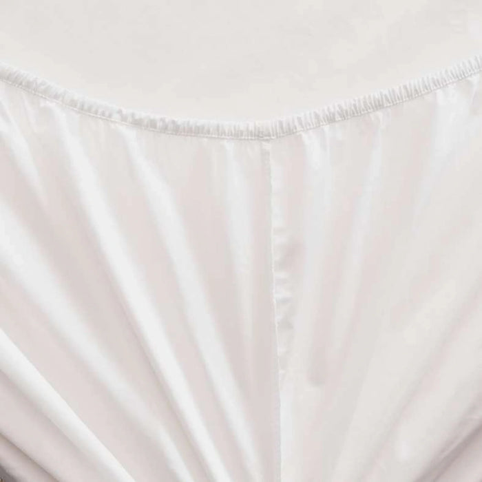 Reflection Home 230 Tc Percale Super King Fitted Sheet 200X200+33Cm - White