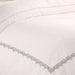 Reflection Home Oasis Floretta Embroidered 3-Piece Super King Duvet Cover Set 260X220Cm - Dried Sage Pan Home