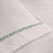 Reflection Home Oasis Floretta Embroidered 3-Piece Super King Duvet Cover Set 260X220Cm - Dried Sage Pan Home