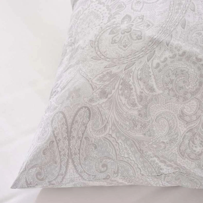 Reflection Home Orla Paisley 3-Piece King Comforter Set 240X260Cm - Grey