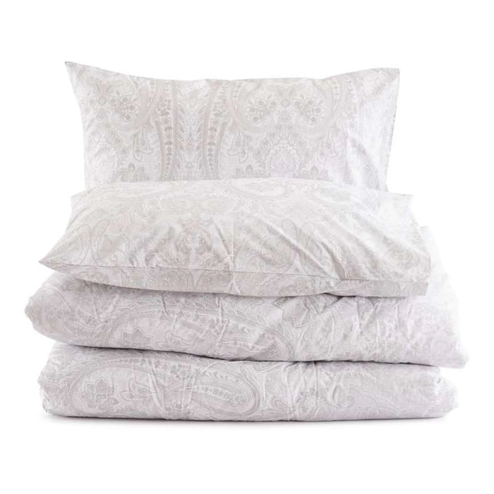 Reflection Home Orla Paisley 3-Piece Queen Comforter Set 200X240Cm - Grey