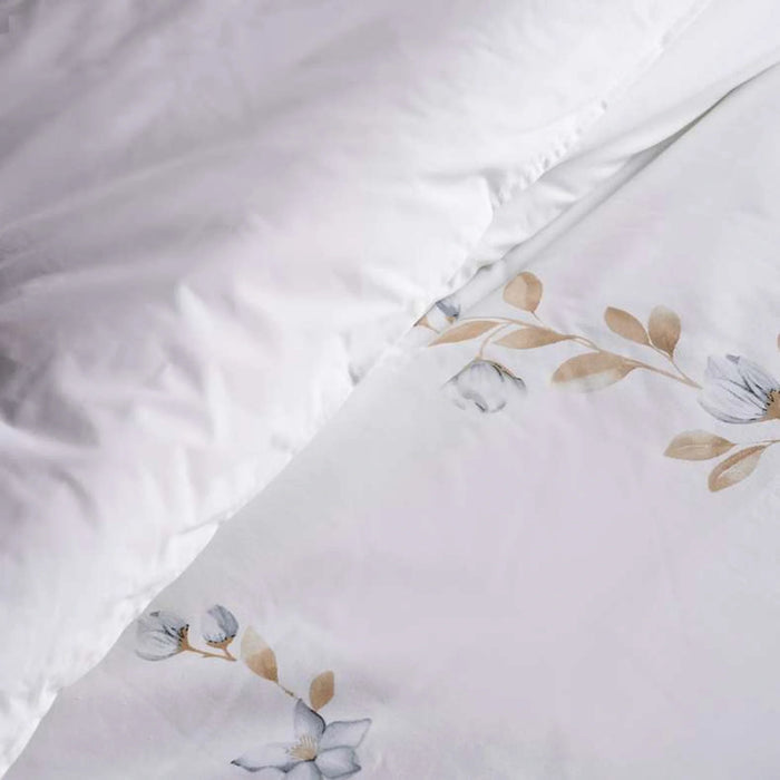 Reflection Home Wallflower 3-Piece King Comforter Set 240X260Cm - White/Blue