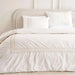 Reflection Home Willow Leaf Embroidered 3-Piece King Comforter Set 240X260Cm - Beigegreen Pan Home