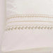 Reflection Home Willow Leaf Embroidered 3-Piece King Comforter Set 240X260Cm - Beigegreen Pan Home