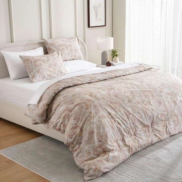 Reflection Home Willow Paisley 3-Piece King Comforter Set 240X260Cm - Sage