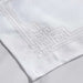 Regalia 4Piece Embroidered Placemat Set 33X48Cm-White Pan Home