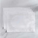Regalia 4Piece Embroidered Placemat Set 33X48Cm-White Pan Home