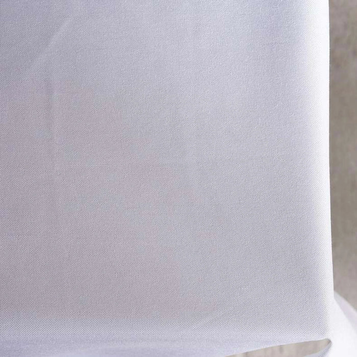 Regalia Embroidered Table Cover 150X250Cm-White