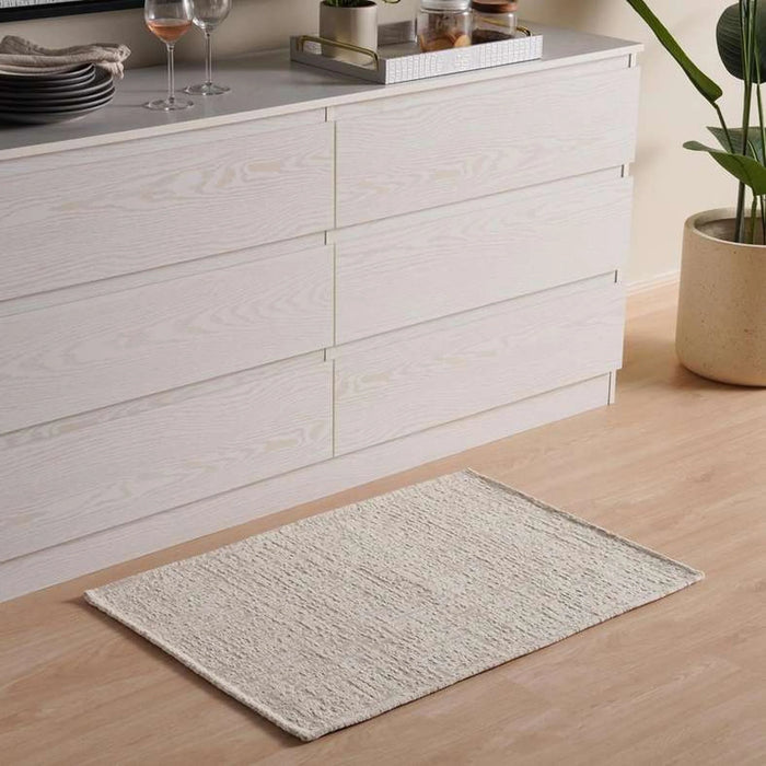 Regalia Woven Dhurrie 60X90Cm - Ivory