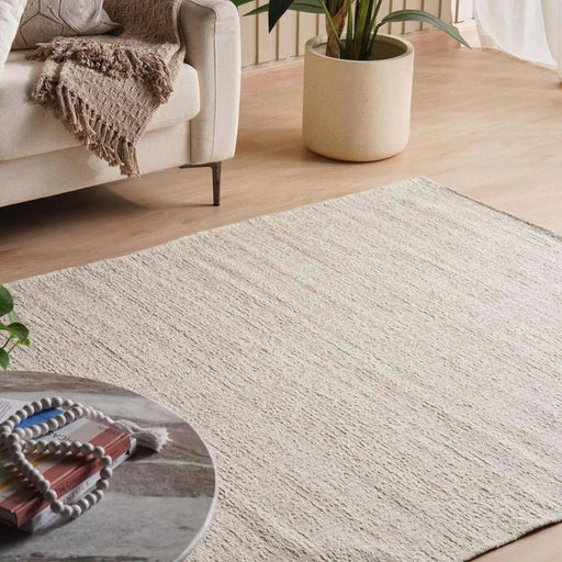 Regalia Woven Rug 160X230Cm - Ivory Pan Home