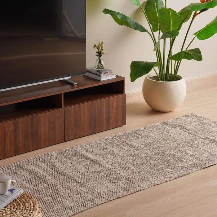 Regalia  Woven Rug 80X240Cm - Beige Pan Home