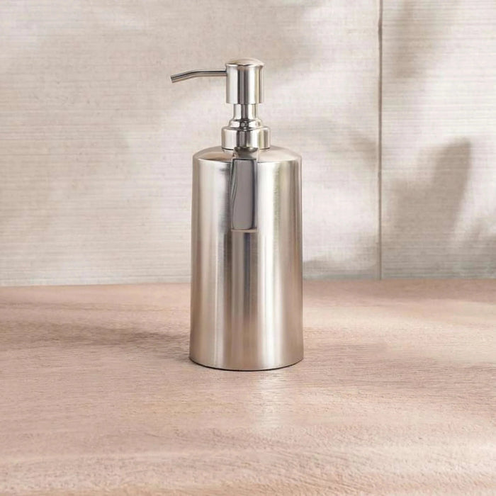 Regent Metal  Soap Dispenser  7.5X7.5X19.5Cm - Silver Pan Home