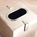 Regent  Metal Tissue Box  13.5X13.5X14.5Cm - Silver Pan Home