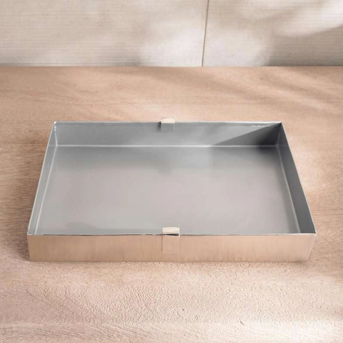 Regent Metal  Towel Tray  29X14.5X2Cm - Silver
