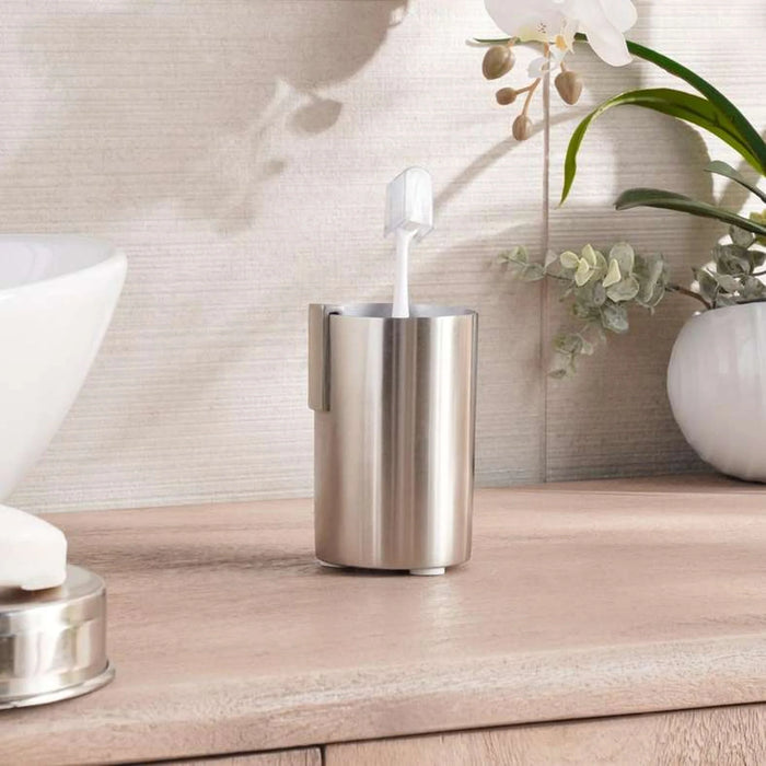Regent  Metal Tumbler 7.5X7.5X11Cm - Silver
