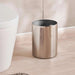 Regent Metal Waste Bin  20.5X20.5X26Cm - Silver Pan Home