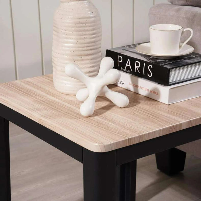 Rekker End Table - Natural Black ~ Natural