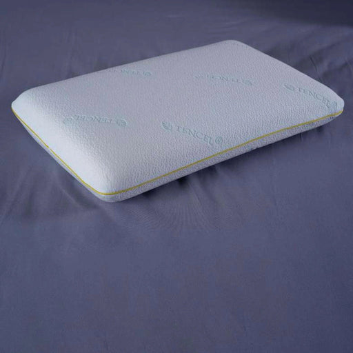 Relaxo Chamomile Infused Memory Foam Pillow - White Pan Home