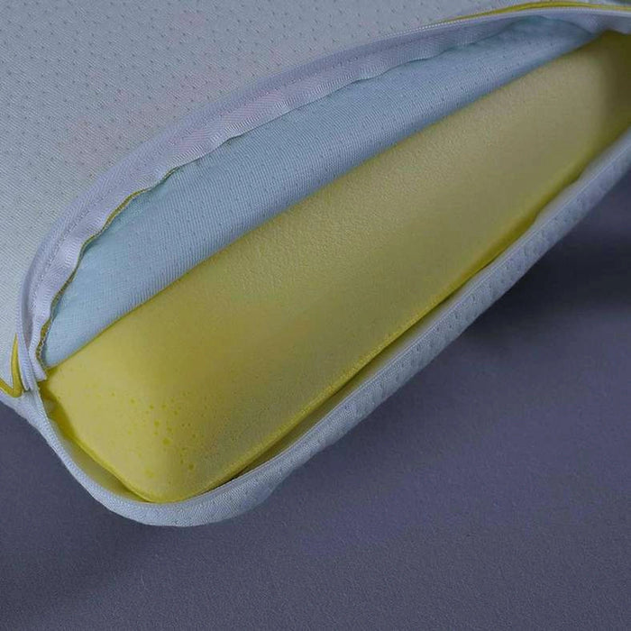 Relaxo Chamomile Infused Memory Foam Pillow - White Pan Home