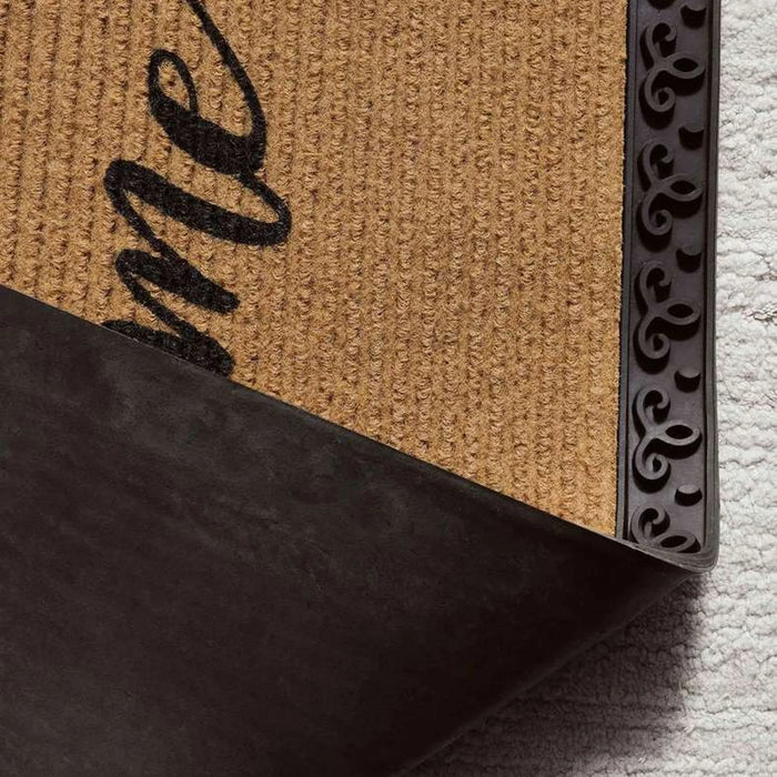 Remu Door Mat 45X70Cm - Natural/Black