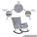 Renae Rocking Chair Pan Home