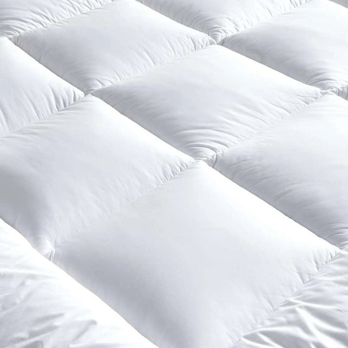 Repose Extra Thick Mattress Topper 90X200+10Cm - White Pan Home
