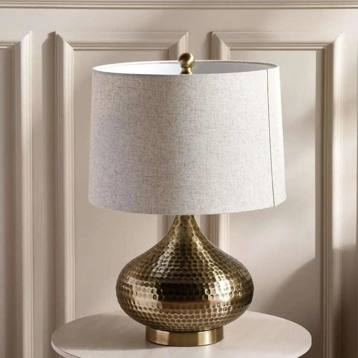 Reshma E27 Metal Table Lamp Dia 38X56Cm - Gold
