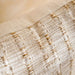 Resort Grid Hand Woven Dowb Feel Filled Cushion 50X50Cm - Natural Pan Home
