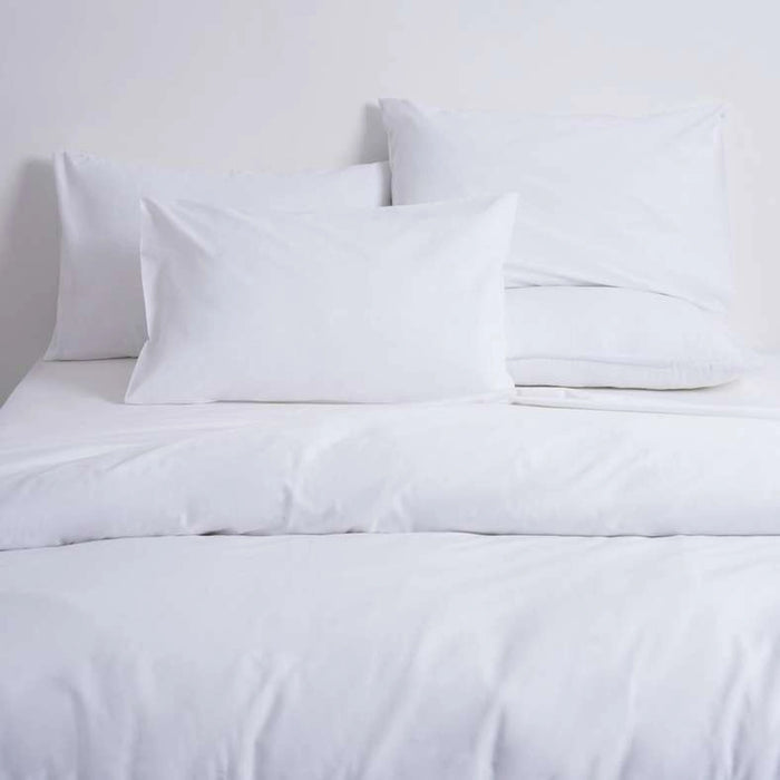 Retreat 3-Piece King Duvet Cover Set - White
