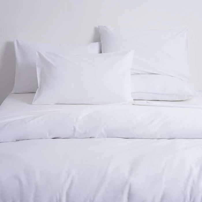 Retreat 3-Piece Queen Duvet Cover Set 200X200Cm-White
