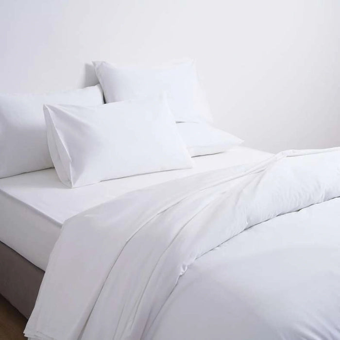 Retreat 3-Piece Queen Duvet Cover Set 200X200Cm-White